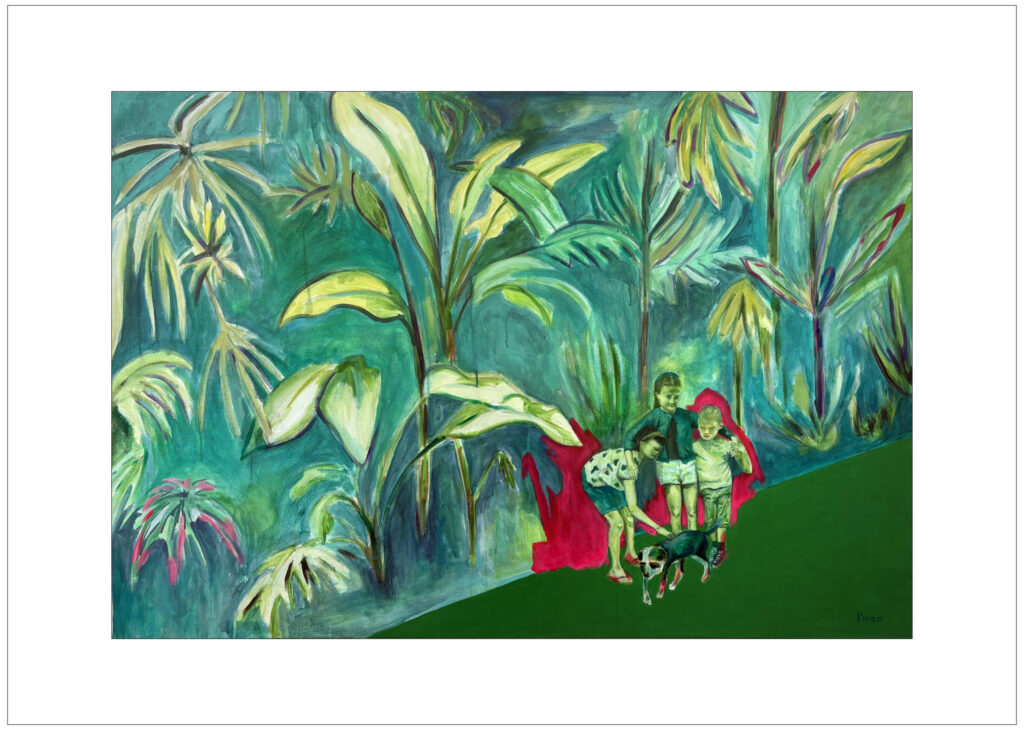 Reproduction Rainbow kids (vert) - A4